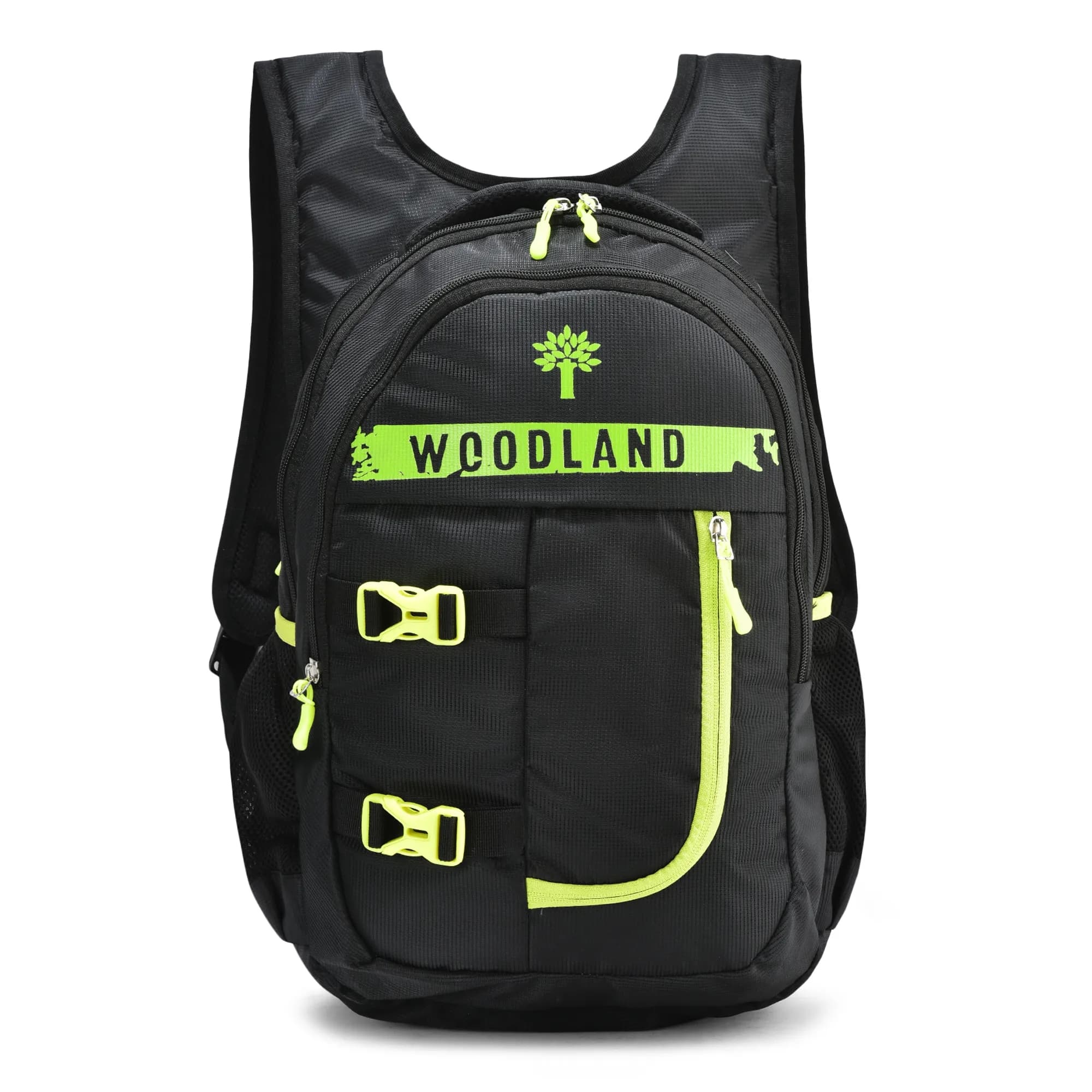 Black/ Yellow Unisex Backpack | WOODLAND | Woodlandworldwide