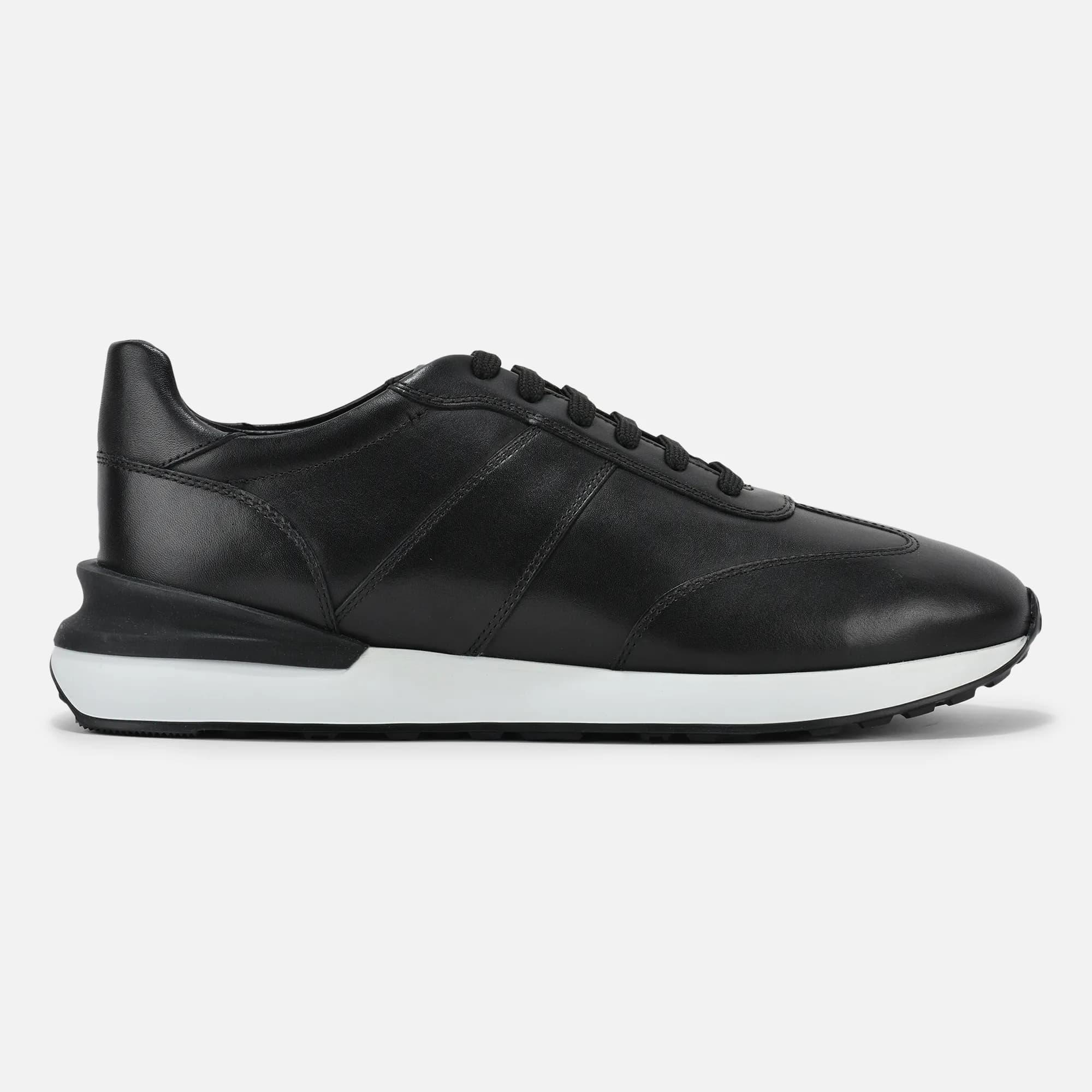 Woods Men Classic Casual Black Leather Shoes | WOODS | Woodlandworldwide