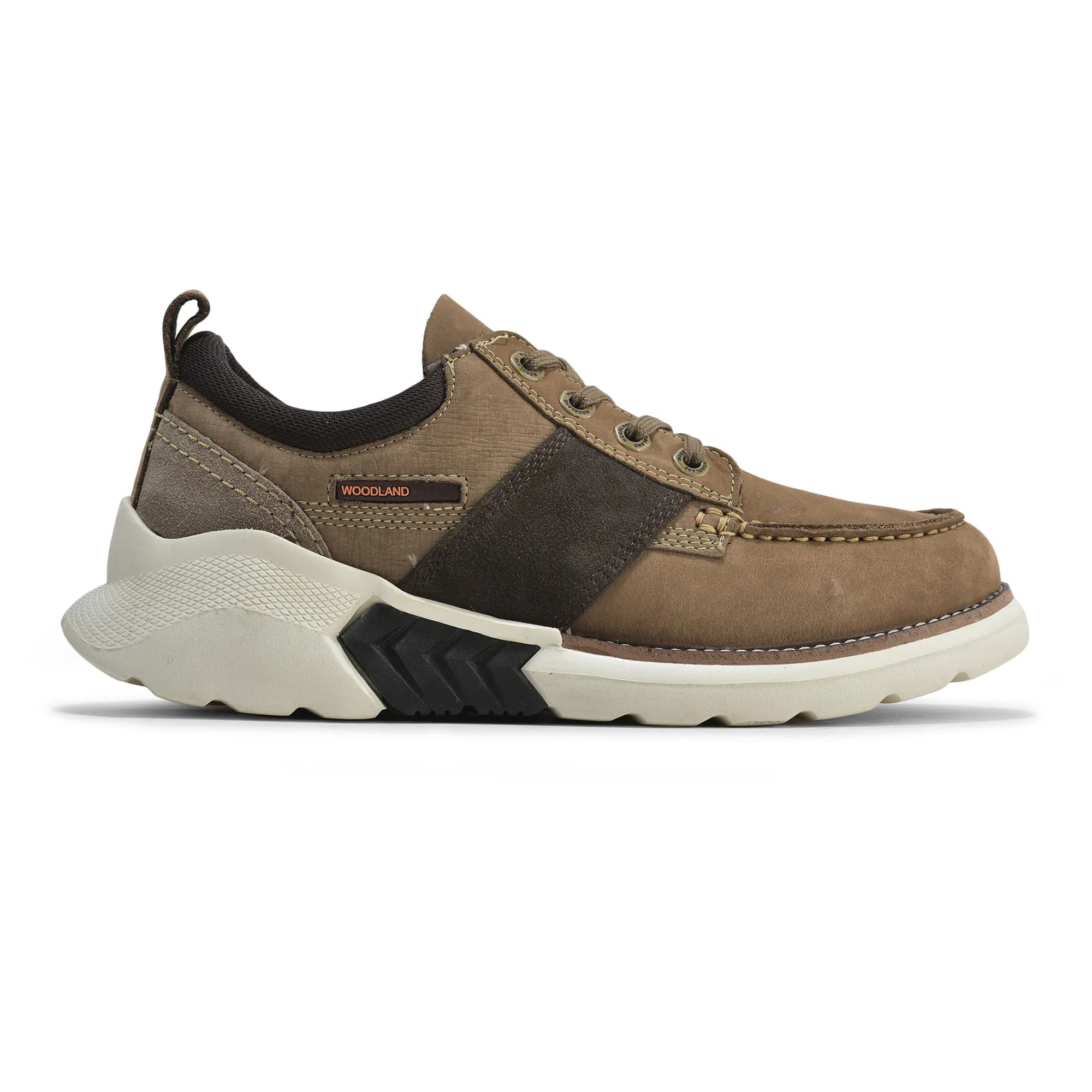 Dubai Khaki Men Casual Lace Up Shoes | WOODLAND | Woodlandworldwide