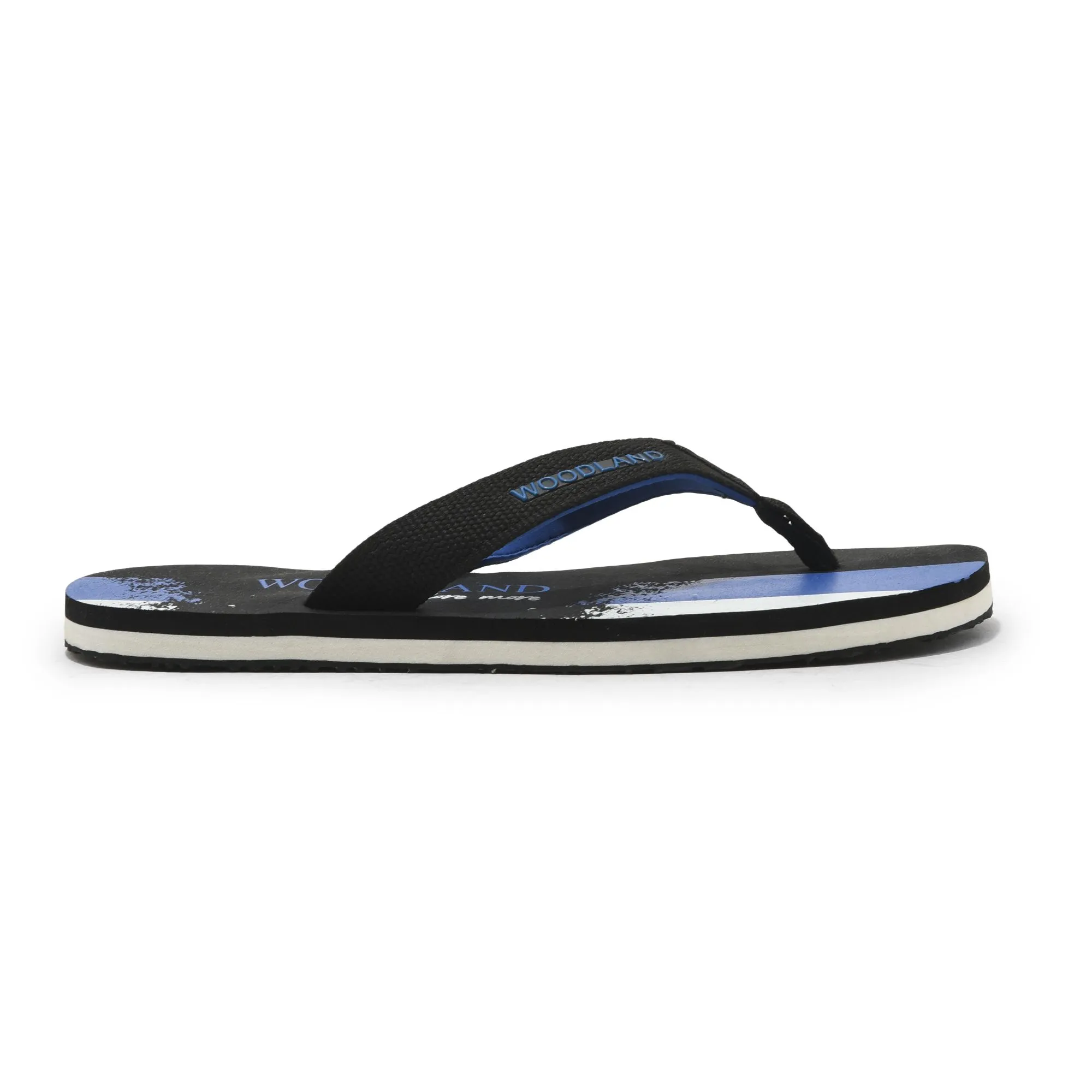Black Slipper For Men | WOODLAND