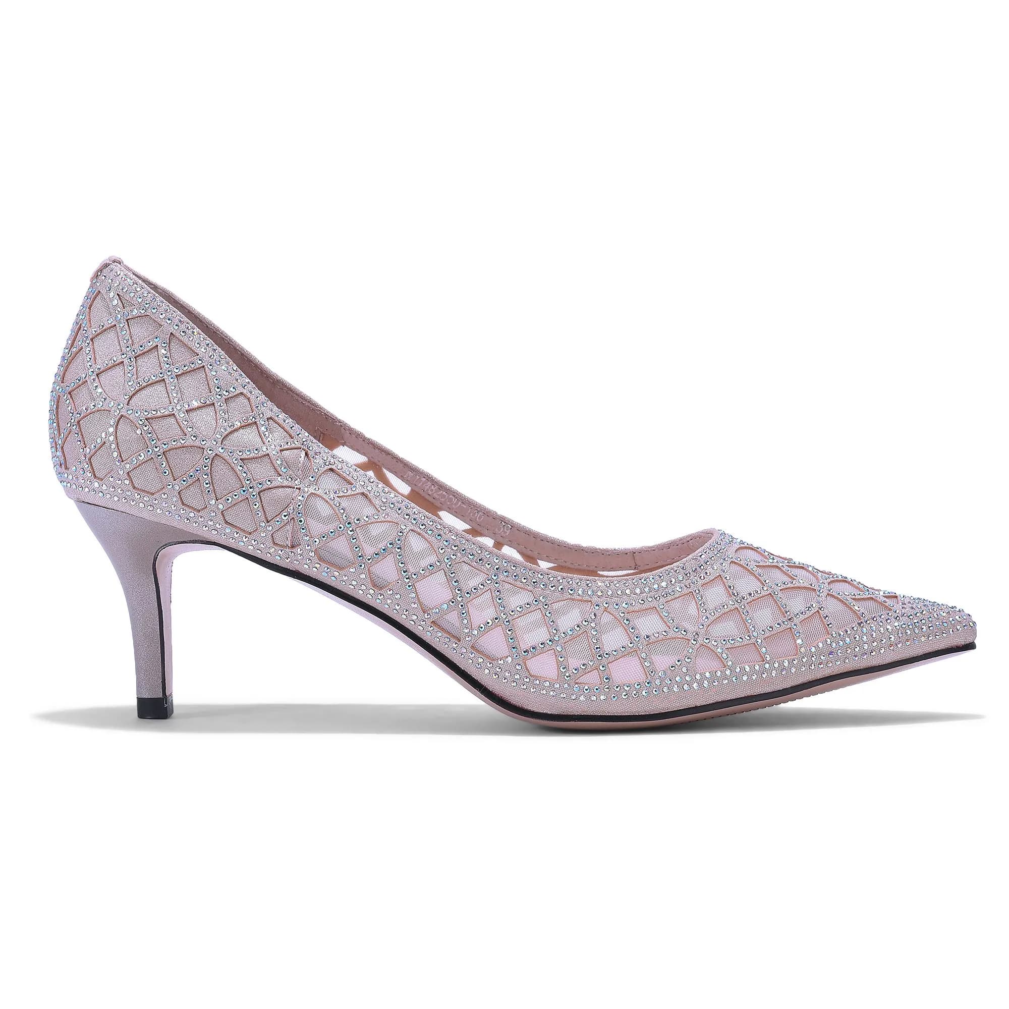 Woods PINK embellished pumps | WOODS | Woodlandworldwide