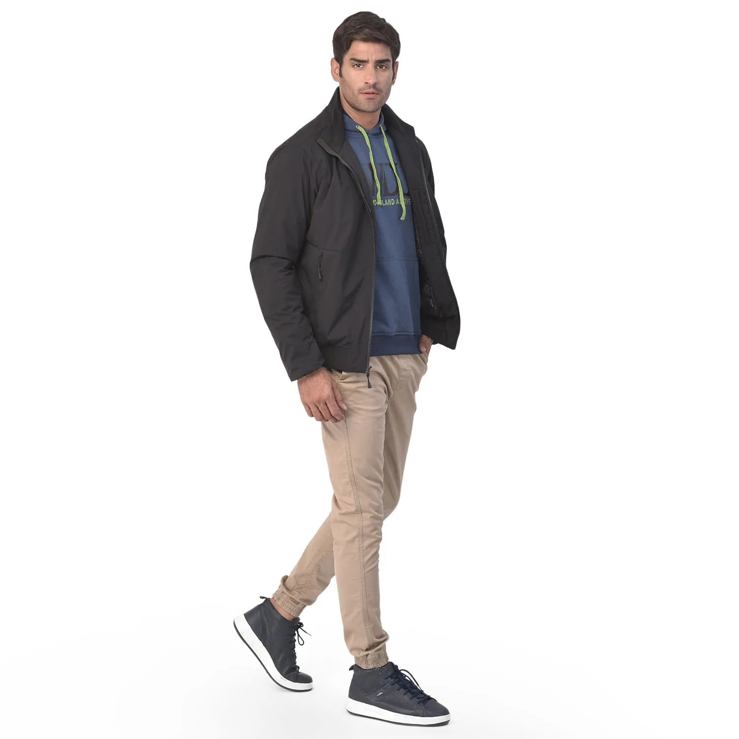 Black Jacket for men | WOODLAND | Woodlandworldwide