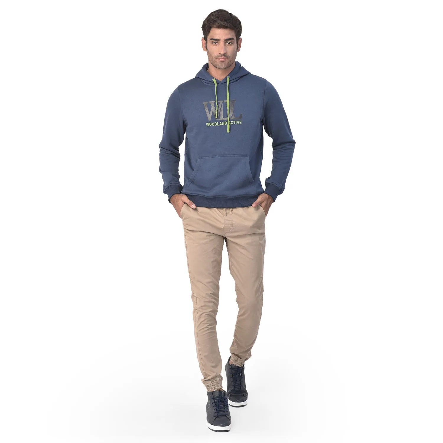 Navy sweatshirt for men | WOODLAND | Woodlandworldwide