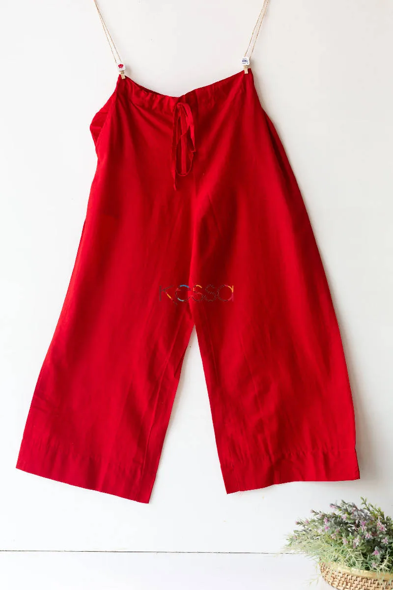 Buy Outstanding WSP02 Cotton Palazzo With Pocket Online | Kusvaa | Kusvaa