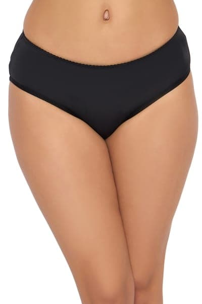 Mid Waist Hipster Panty in Black | Clovia Mid Waist Hipster Panty in Black | Clovia
