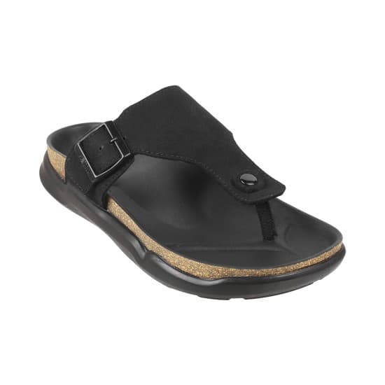 Men Black Casual Slippers