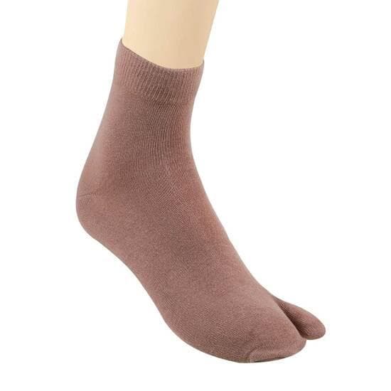Men Beige Half Length Socks