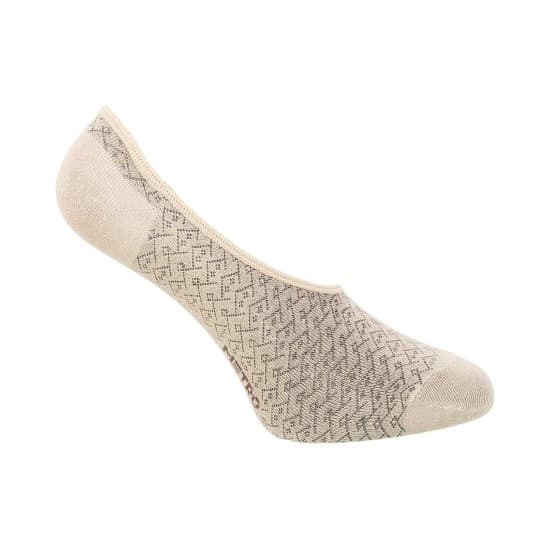 Men Beige Loafer Socks