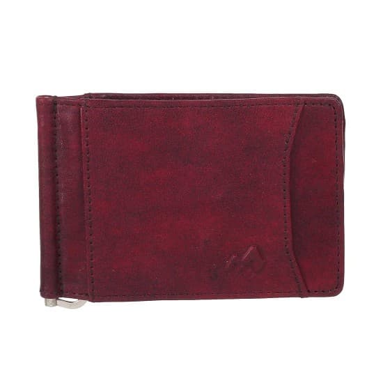 Men Maroon Wallet | Metro Shoes