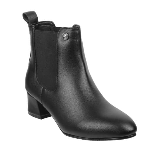 Women Black Party Boots | Metro Shoes