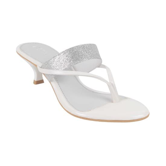 Women White Casual Slip Ons