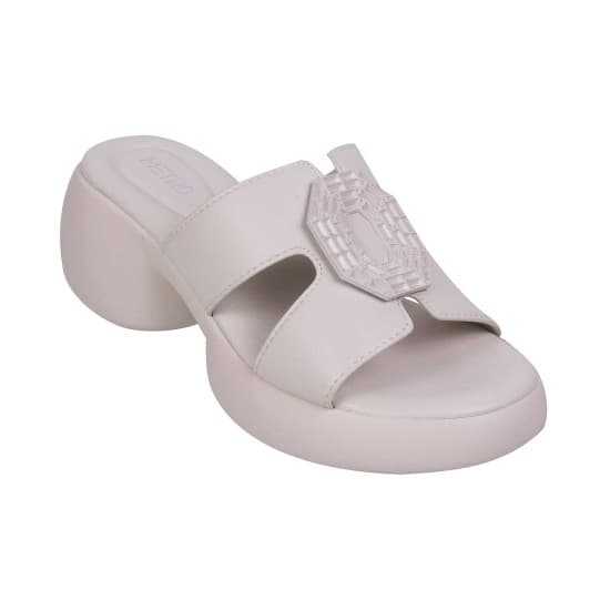 Women Beige Casual Slip Ons | Metro Shoes