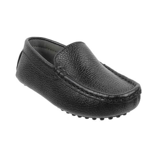 Boys Black Casual Loafers