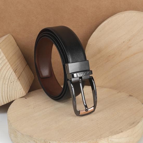 Men Black-brown Belts | Metro Shoes