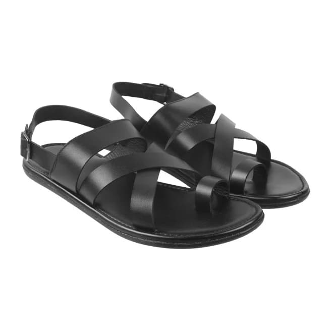 Buy Mochi Men Black Casual Sandals Online | SKU: 18-1397-11-40 – Mochi Shoes