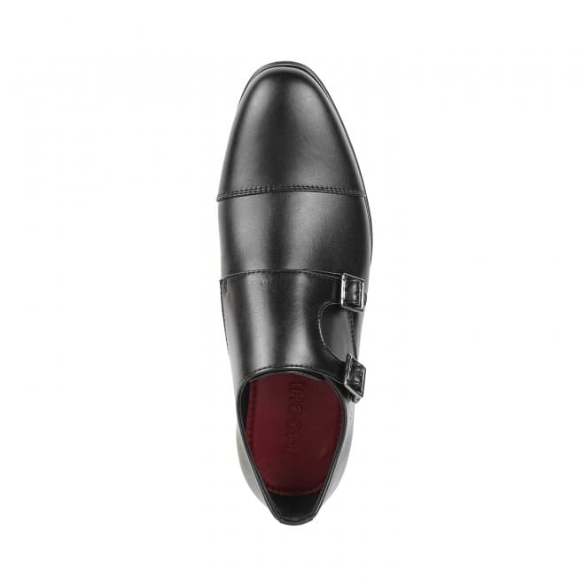 Men Black Formal Monk