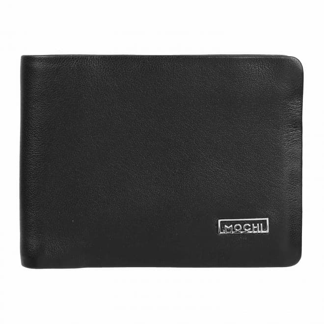 Men Black Wallets Bifold