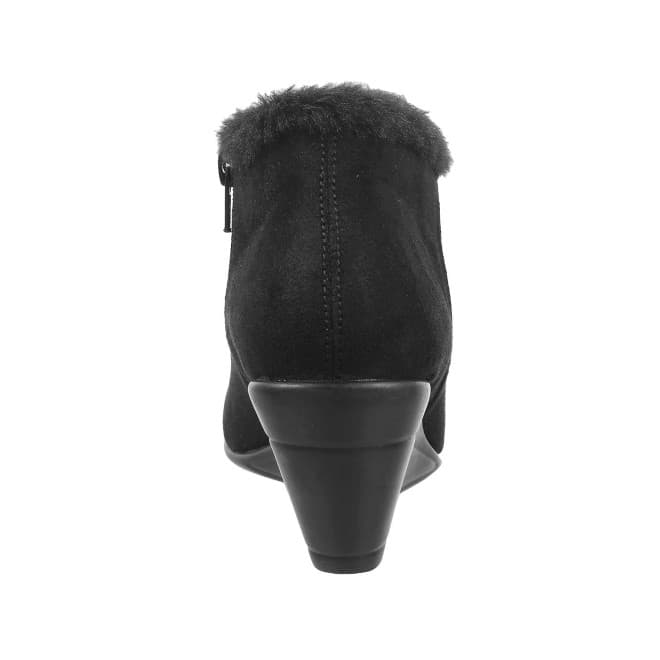 Women Black Party Boots