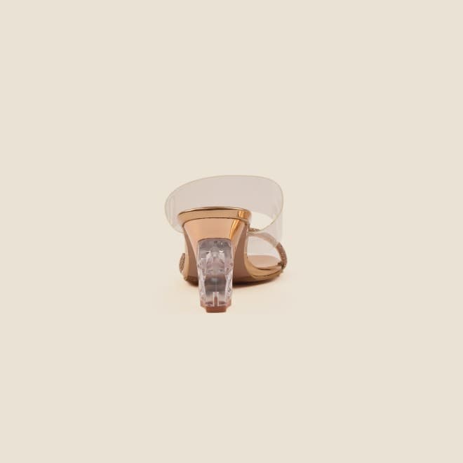 Women Rose-Gold Party Sandals