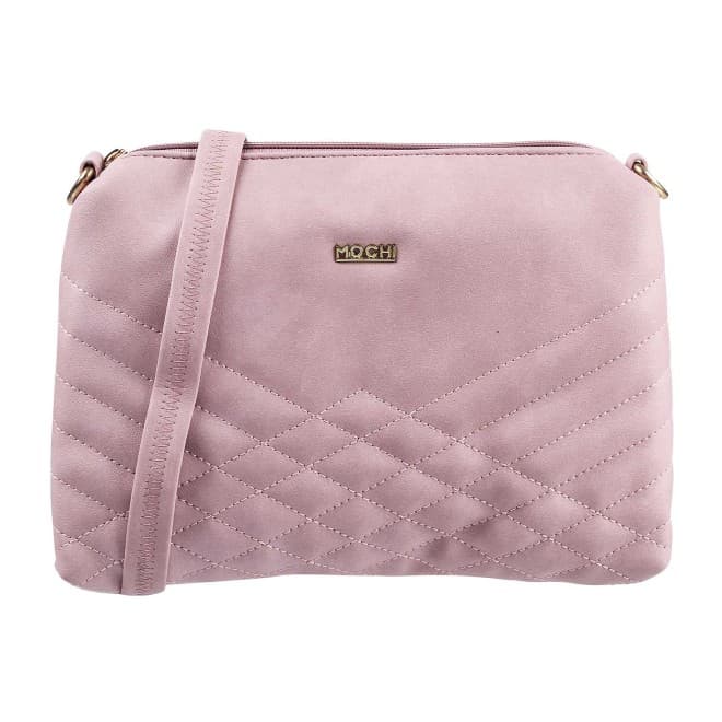 Women Pink Zip Top Sling | Mochi Shoes Women Pink Zip Top Sling | Mochi Shoes