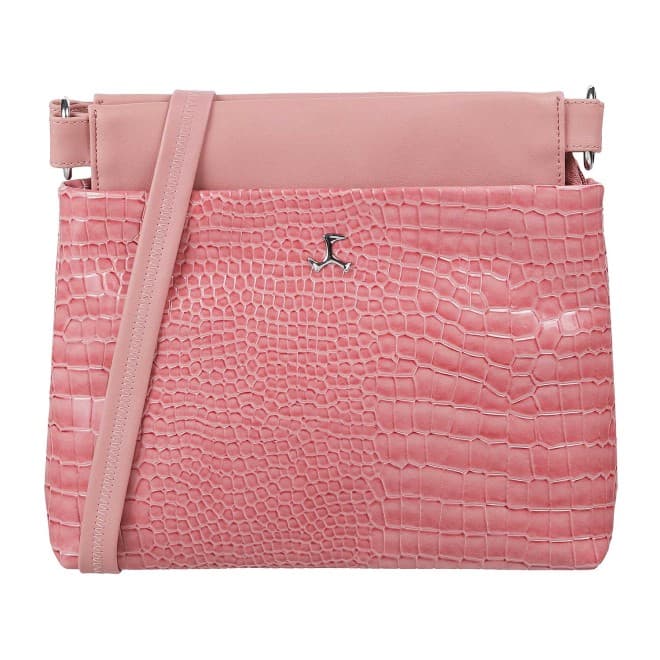 Women Pink Zip Top Sling | Mochi Shoes Women Pink Zip Top Sling | Mochi Shoes