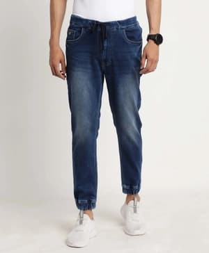 Turtle Casual JEANS TROUSERS OTJT-16978-1001-F/F-JOGGER