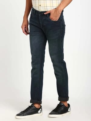 Turtle Denim Brand JEANS TROUSERS OTJT-17137-1001-F/F-NAR