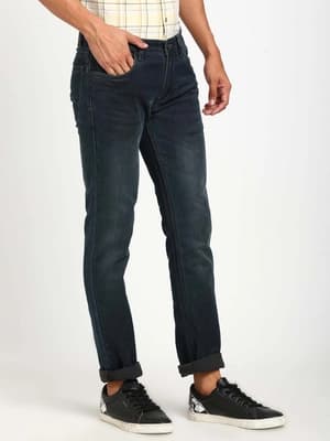 Turtle Denim Brand JEANS TROUSERS OTJT-17137-1001-F/F-NAR