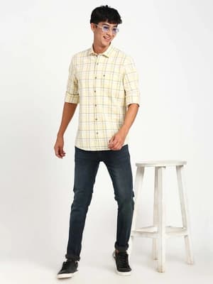 Turtle Denim Brand JEANS TROUSERS OTJT-17137-1001-F/F-NAR