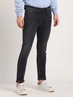 Turtle Denim Brand JEANS TROUSERS OTJT-17258-1001-F/F-NAR