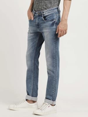 Turtle Denim Brand JEANS TROUSERS OTJT-17426-1001-F/F-NAR