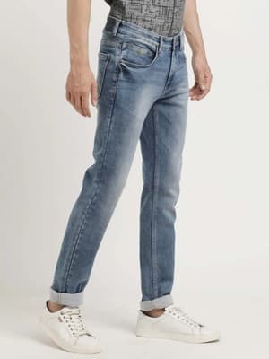 Turtle Denim Brand JEANS TROUSERS OTJT-17426-1001-F/F-NAR