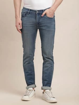 Turtle Denim Brand JEANS TROUSERS OTJT-17584-1001-F/F-NAR