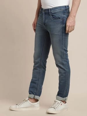 Turtle Denim Brand JEANS TROUSERS OTJT-17584-1001-F/F-NAR