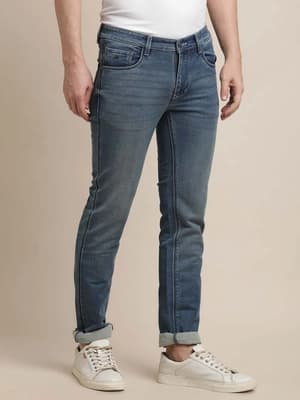 Turtle Denim Brand JEANS TROUSERS OTJT-17584-1001-F/F-NAR