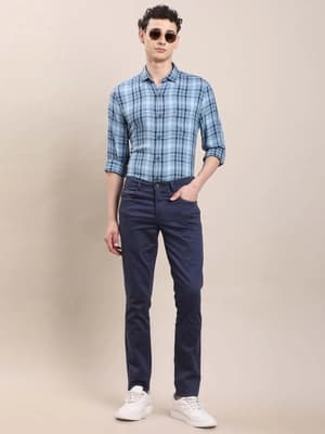 Turtle Casual JEANS TROUSERS OTJT-17591-1001-F/F-NAR