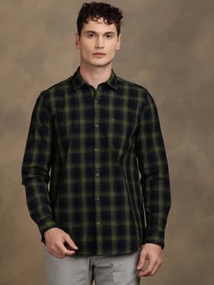 Turtle Denim Brand SHIRTS OTSH-97652-1001-F-SF | Turtle