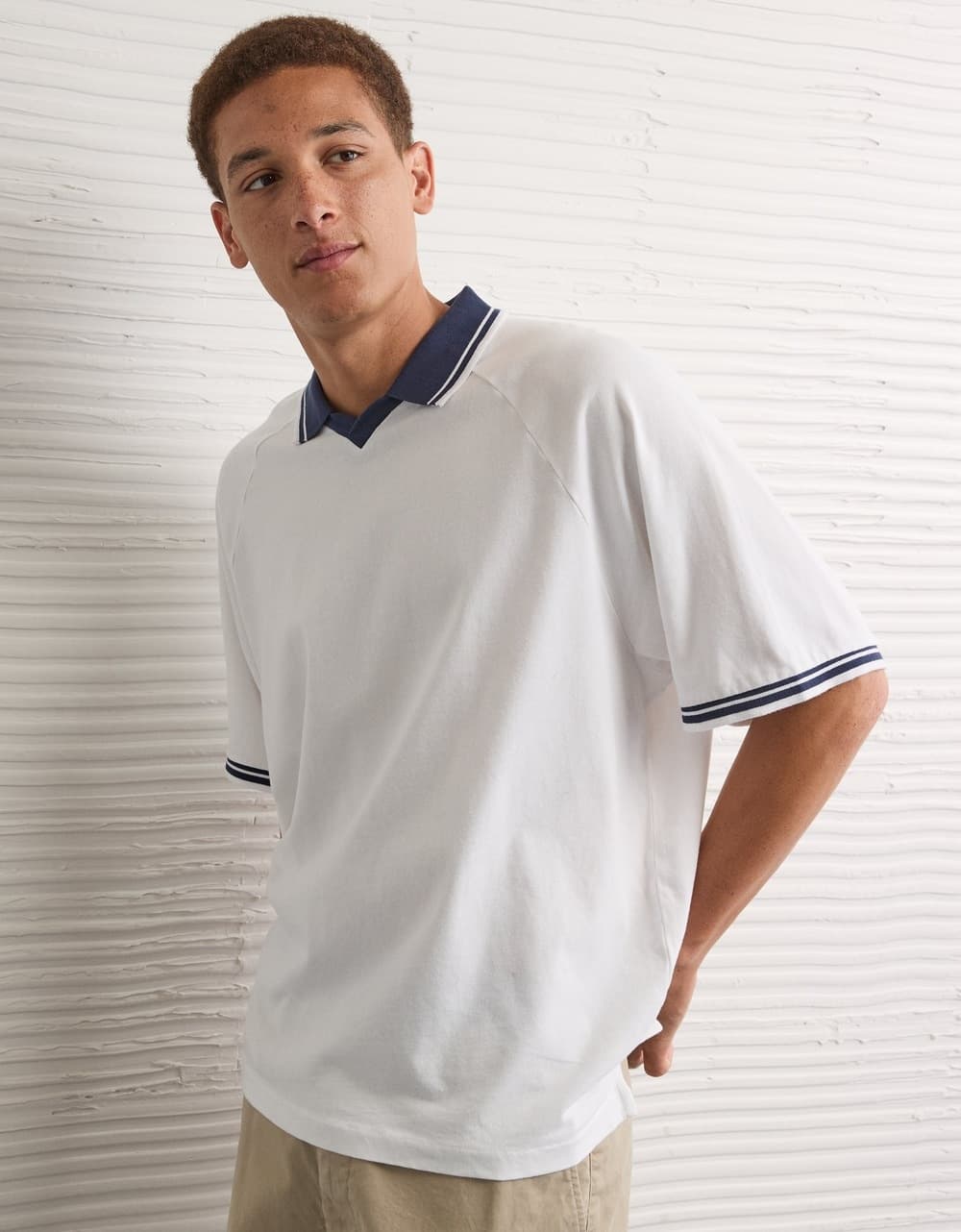 AE Soccer Polo Shirt | Aeo
