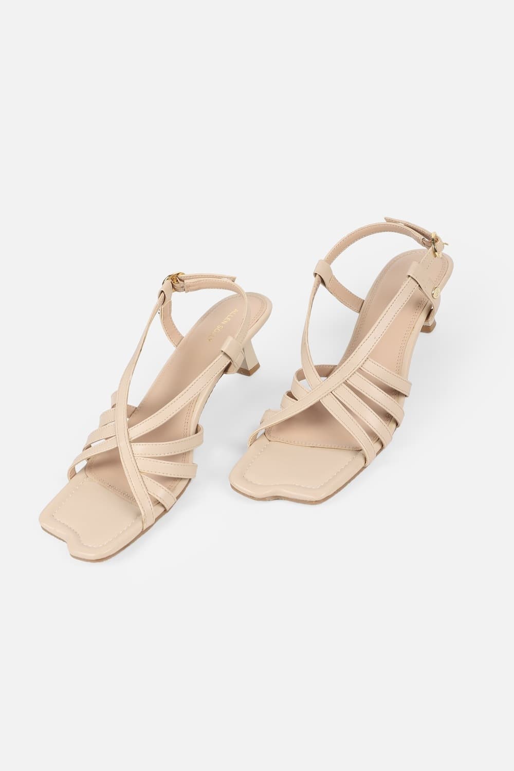 Women Beige Casual Heels