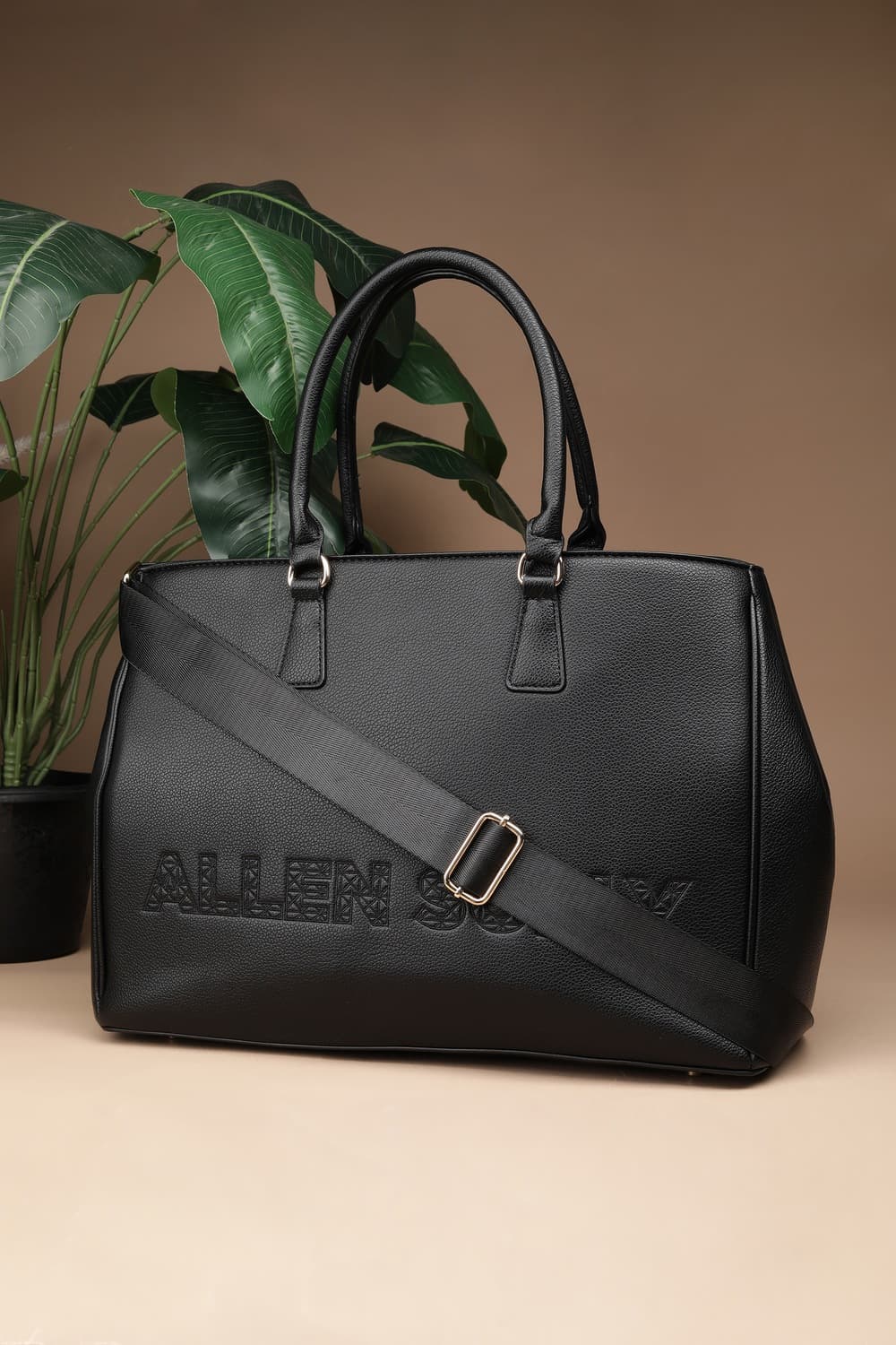 Women Black Formal Handbag