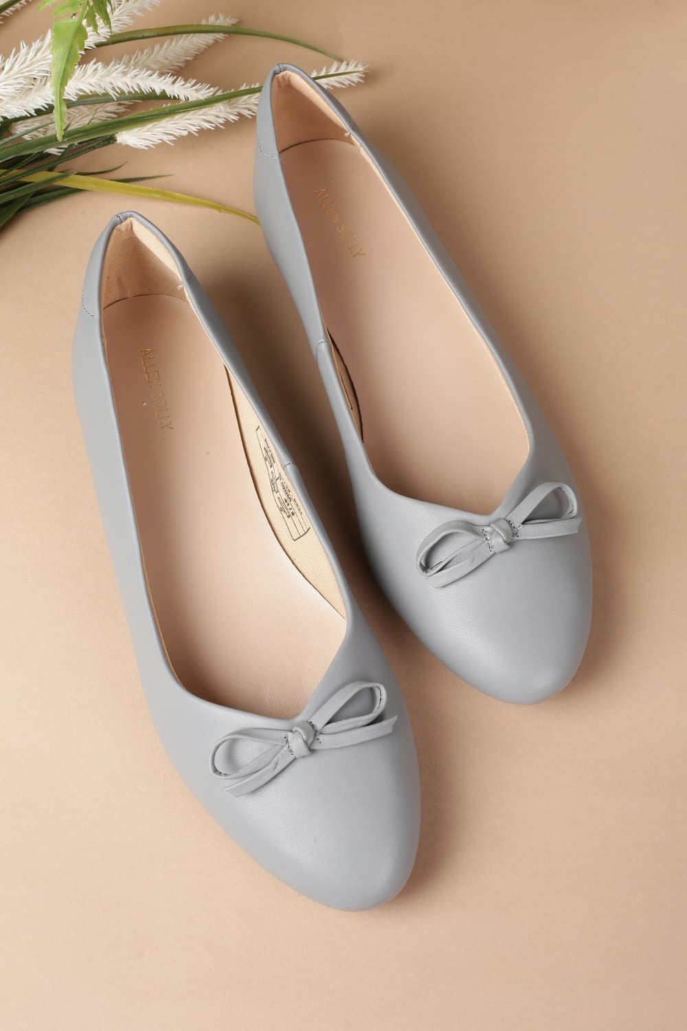 Women Grey Casual Ballerinas