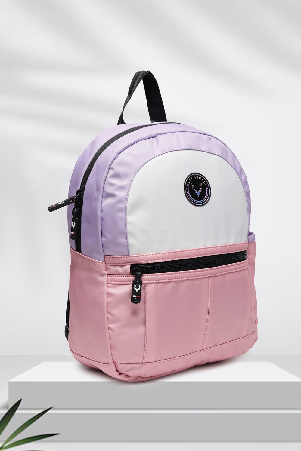 Girls Lilac Patterned Backpack