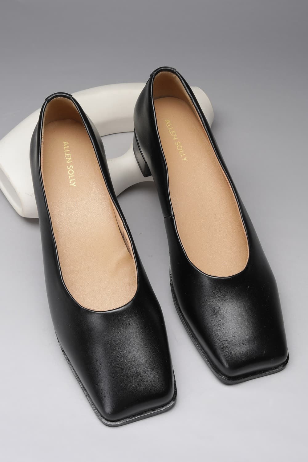 Women Black Casual Heels | Allen Solly