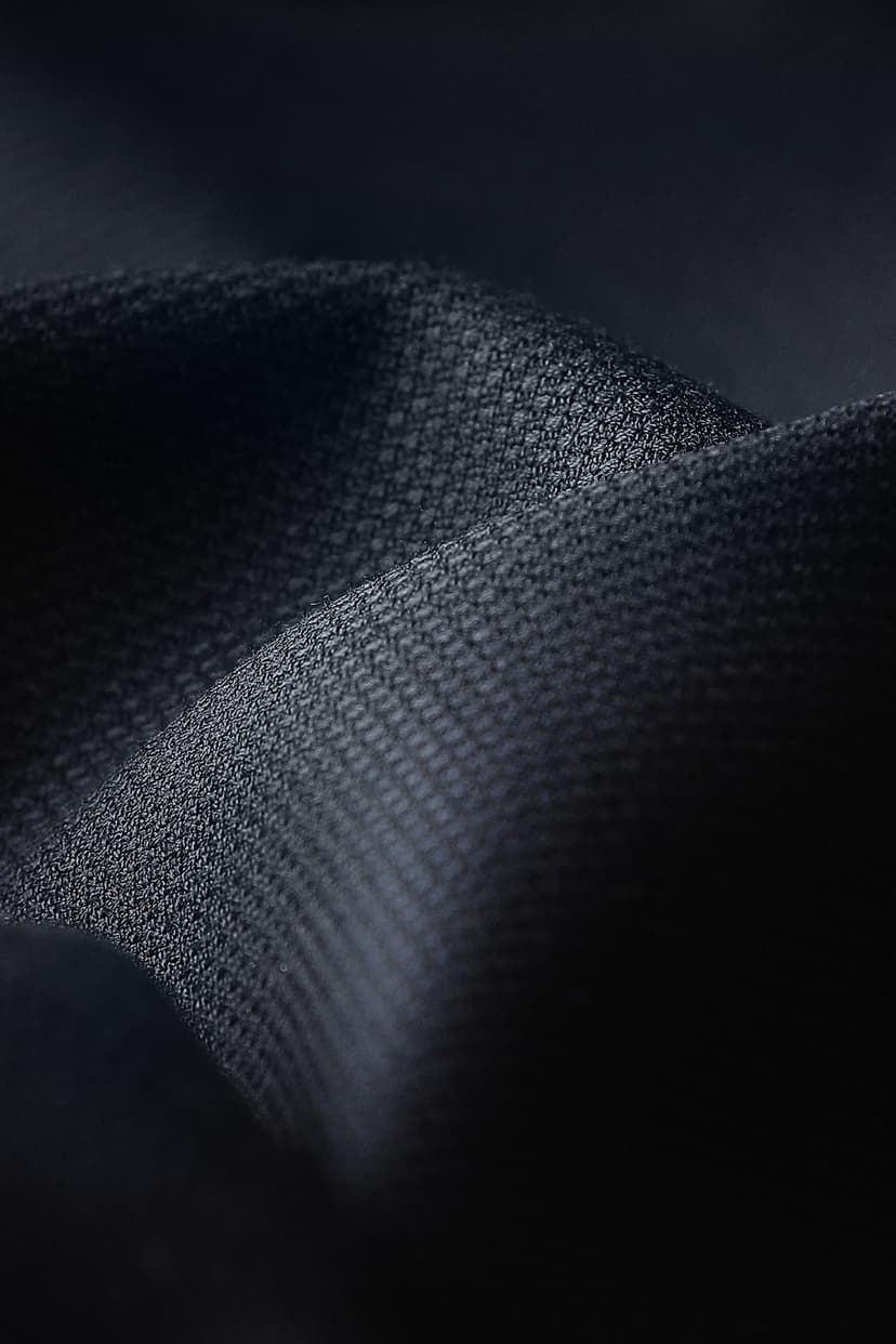 Men Navy Textured Formal Trousers