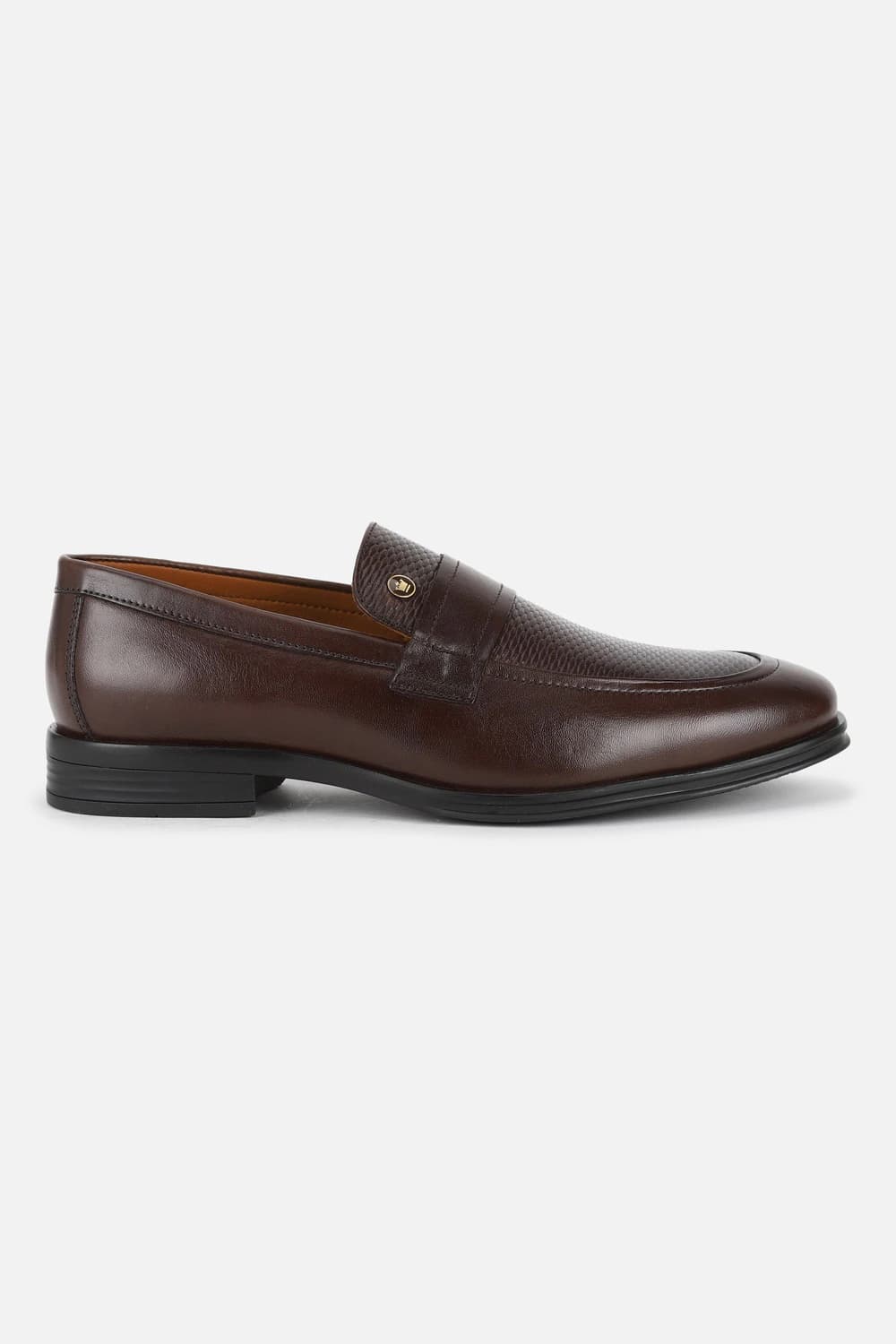 Men Maroon Textured Slip-on Formal Imported Premium Leather Light Weight Breathable Lining Slip Resistant Flexible Toe Shoes | Louisphilippe Men Maroon Textured Slip-on Formal Imported Premium Leather Light Weight Breathable Lining Slip Resistant Flexible Toe Shoes | Louisphilippe