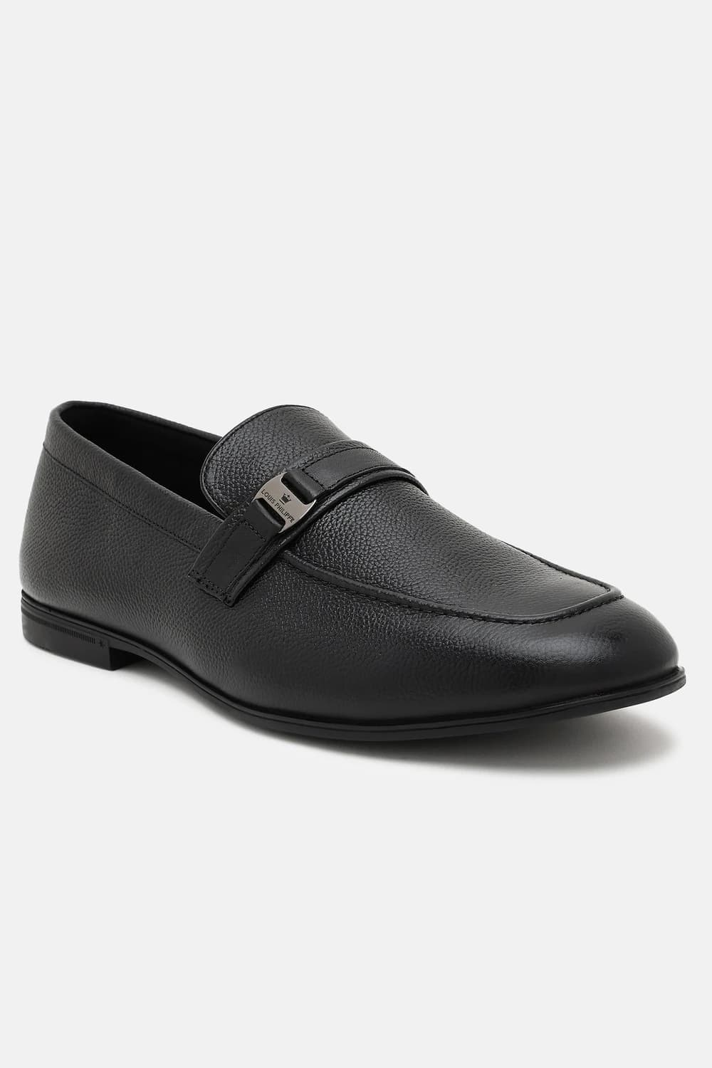 Men Black Slip Ons | Louisphilippe