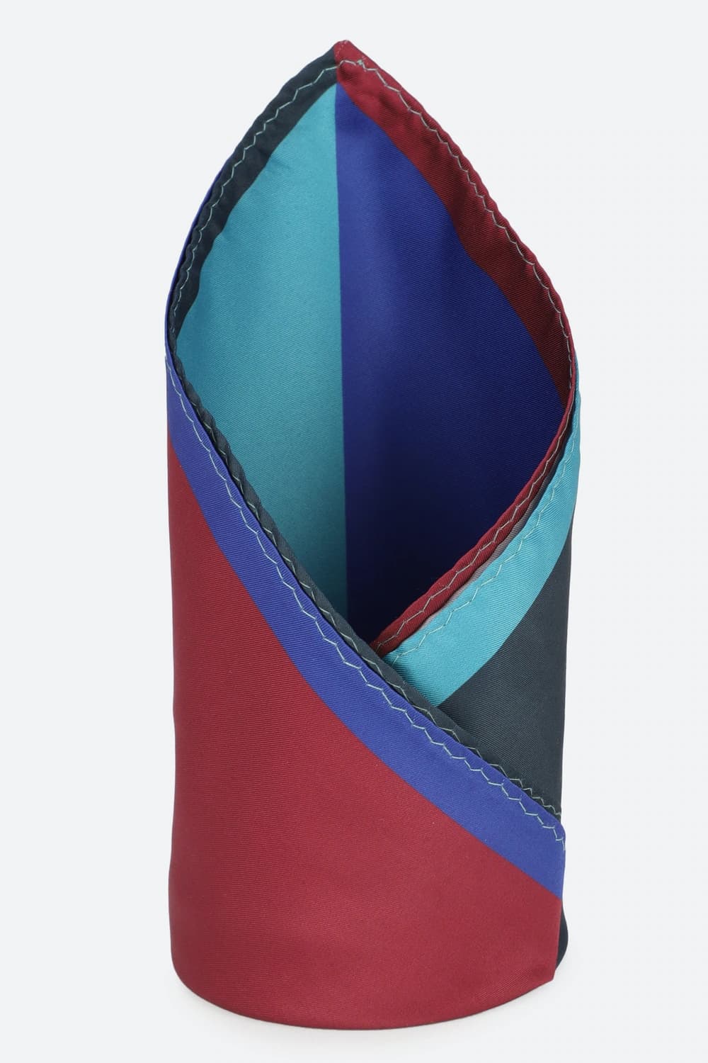 Men Multi Print Formal Pocket Square | Louisphilippe
