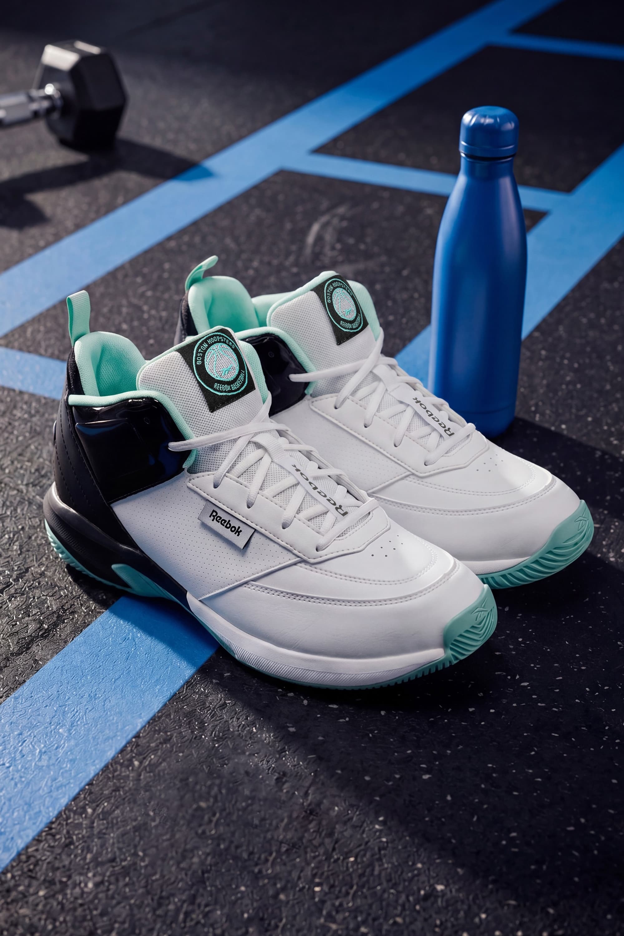 Rbk.B Shamgod Bb - Men White Running Shoes | Reebok