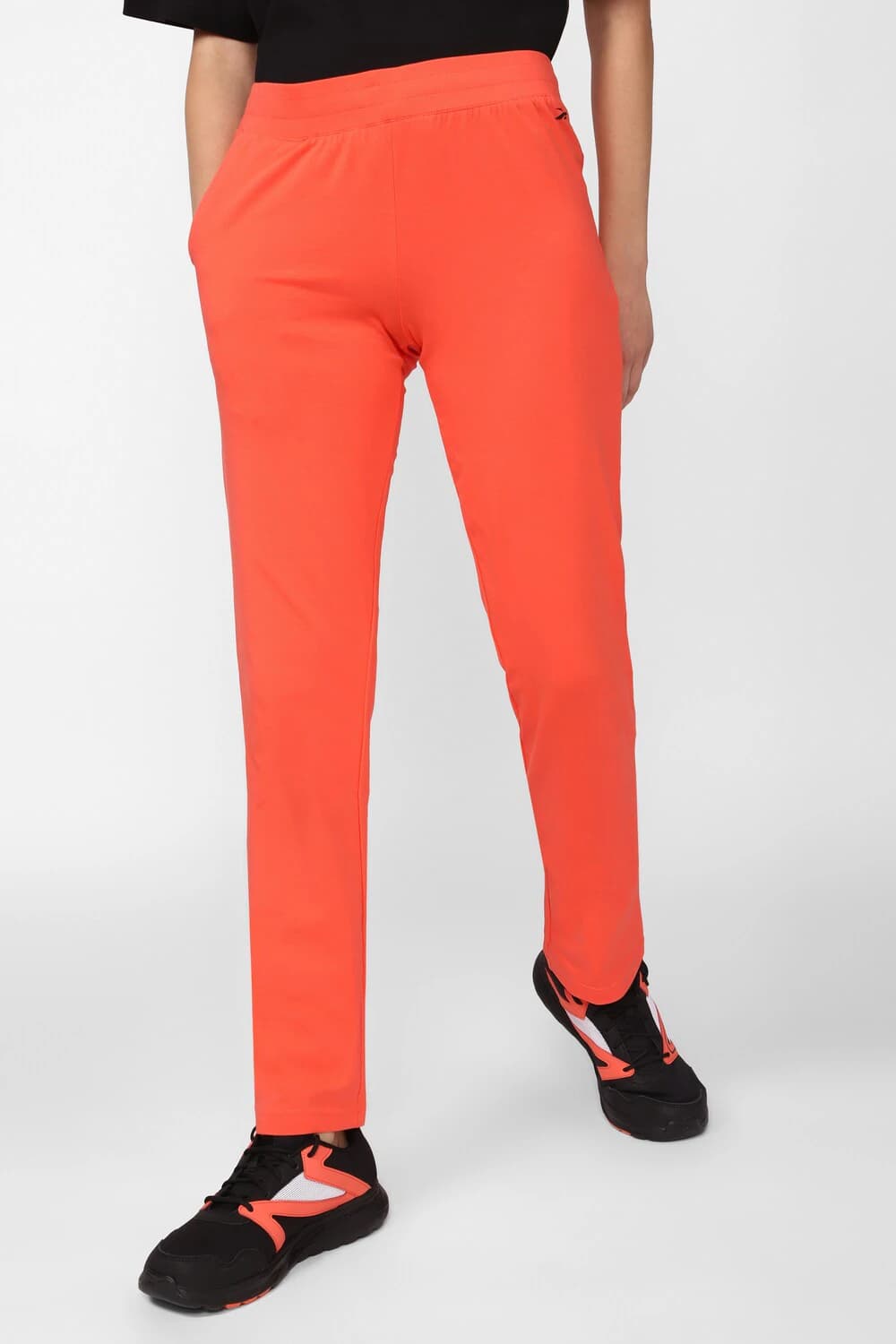 Reebok Women Orange Sweatpants | Reebok