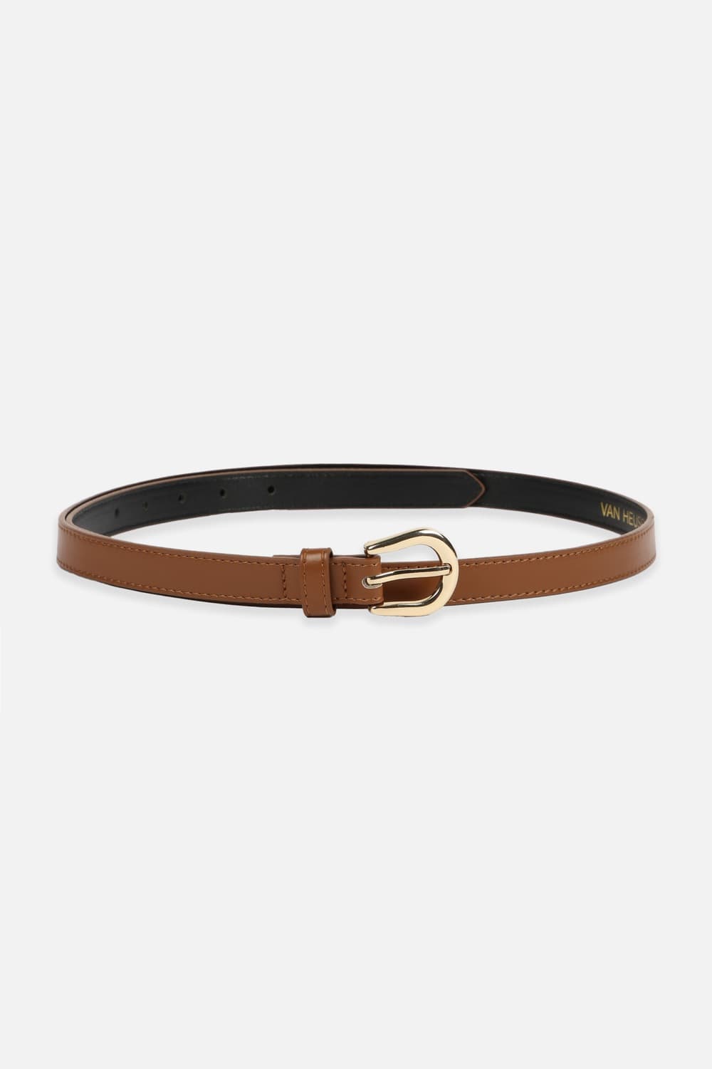 Women Brown Solid Casual Belt | Vanheusenindia